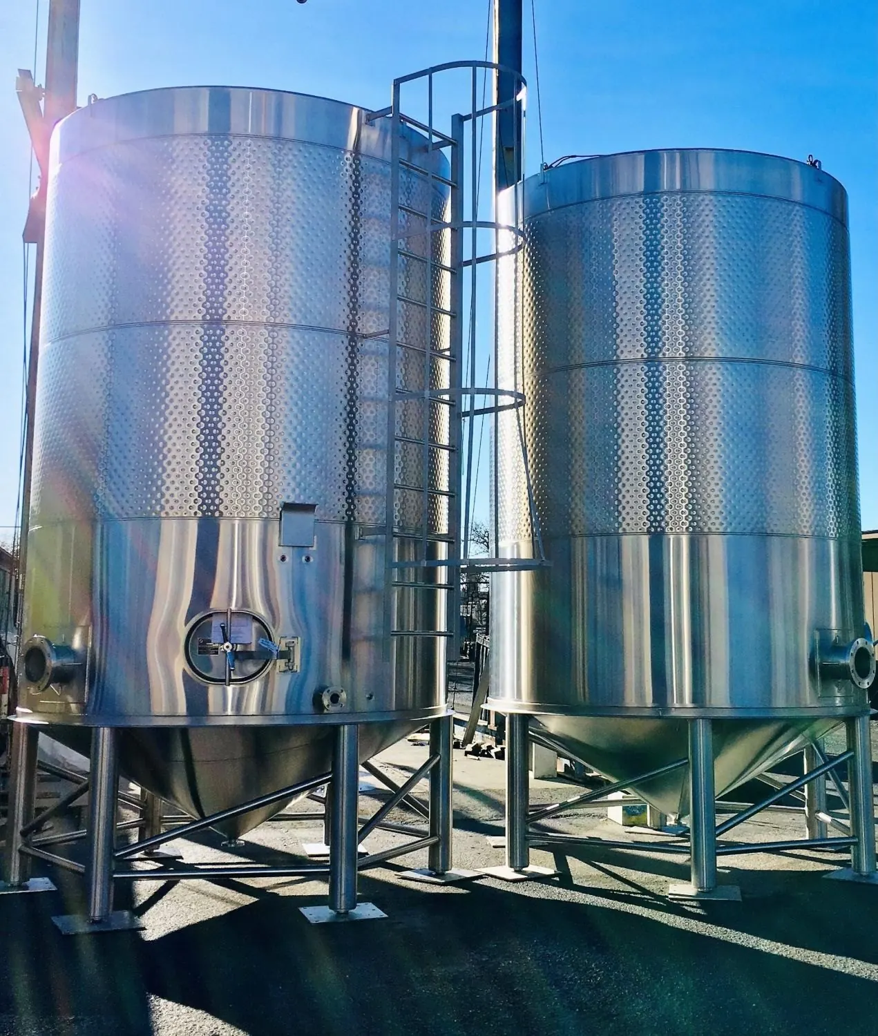 Edelstahltanks für die Lebensmittelindustrie
